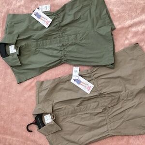 Celebrity Pink Poplin Romper Bundle